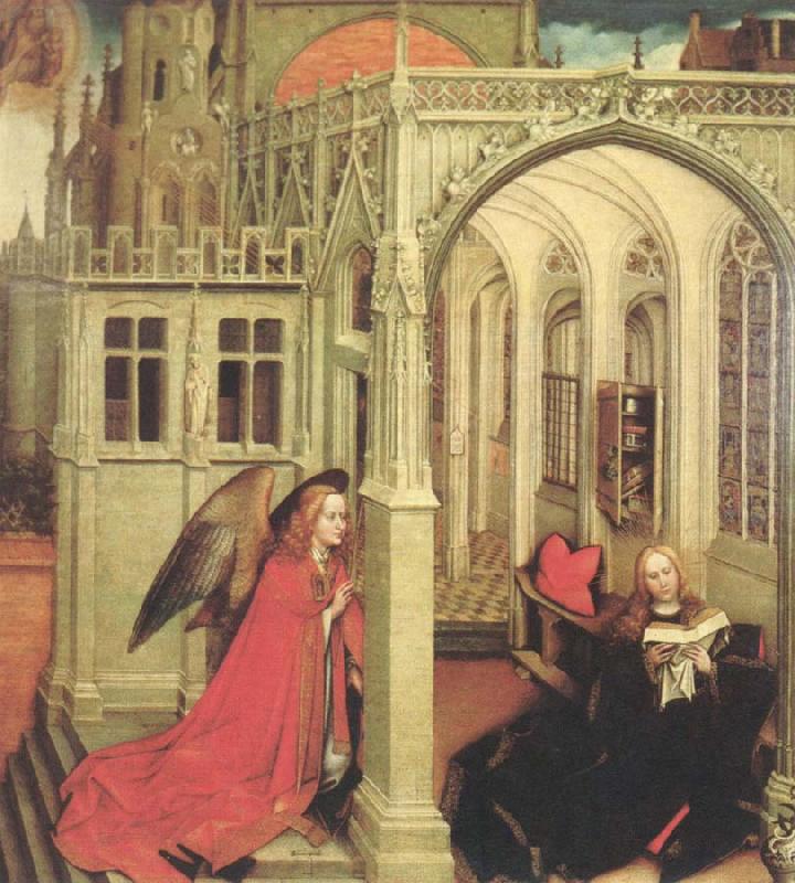The Annunciation, Robert Campin